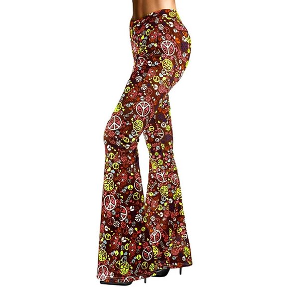 (5 for $25) High Rise Hippie Flare Stretch Pants Size Small - Picture 1 of 10